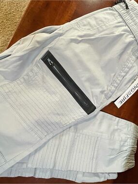 Ring of Fire “Moto-Style “Active wear Pants Sz L /Motorcycle -Flexible-Joggers